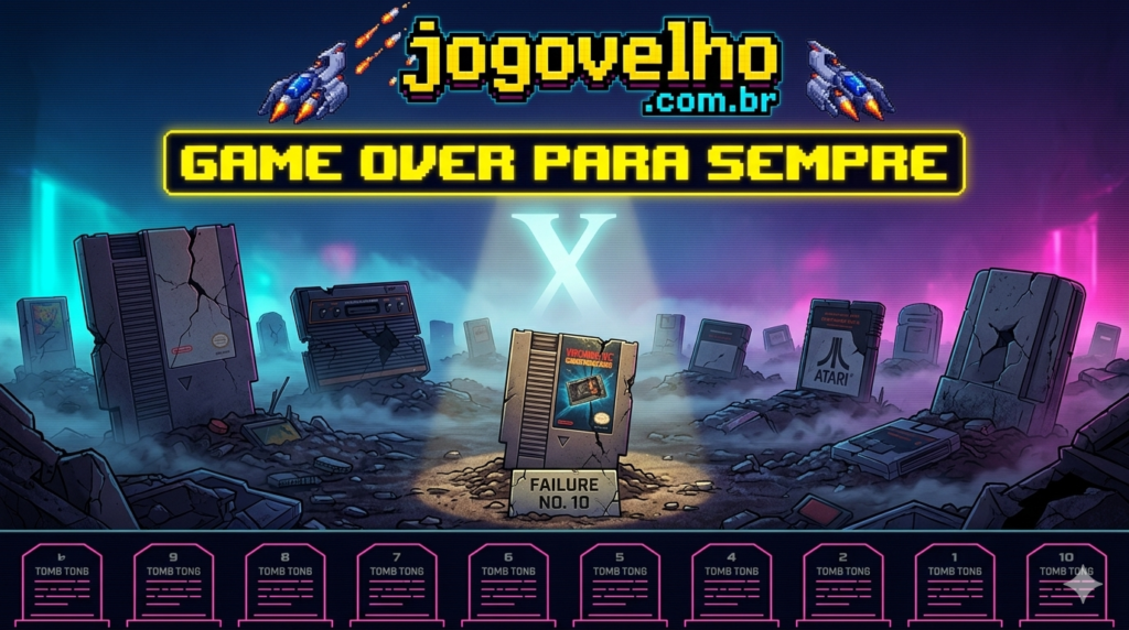 OS 10 MAIORES FRACASSOS DOS VIDEOGAMES