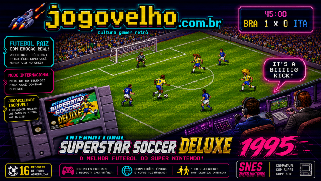 O melhor jogo de futebol já feito!