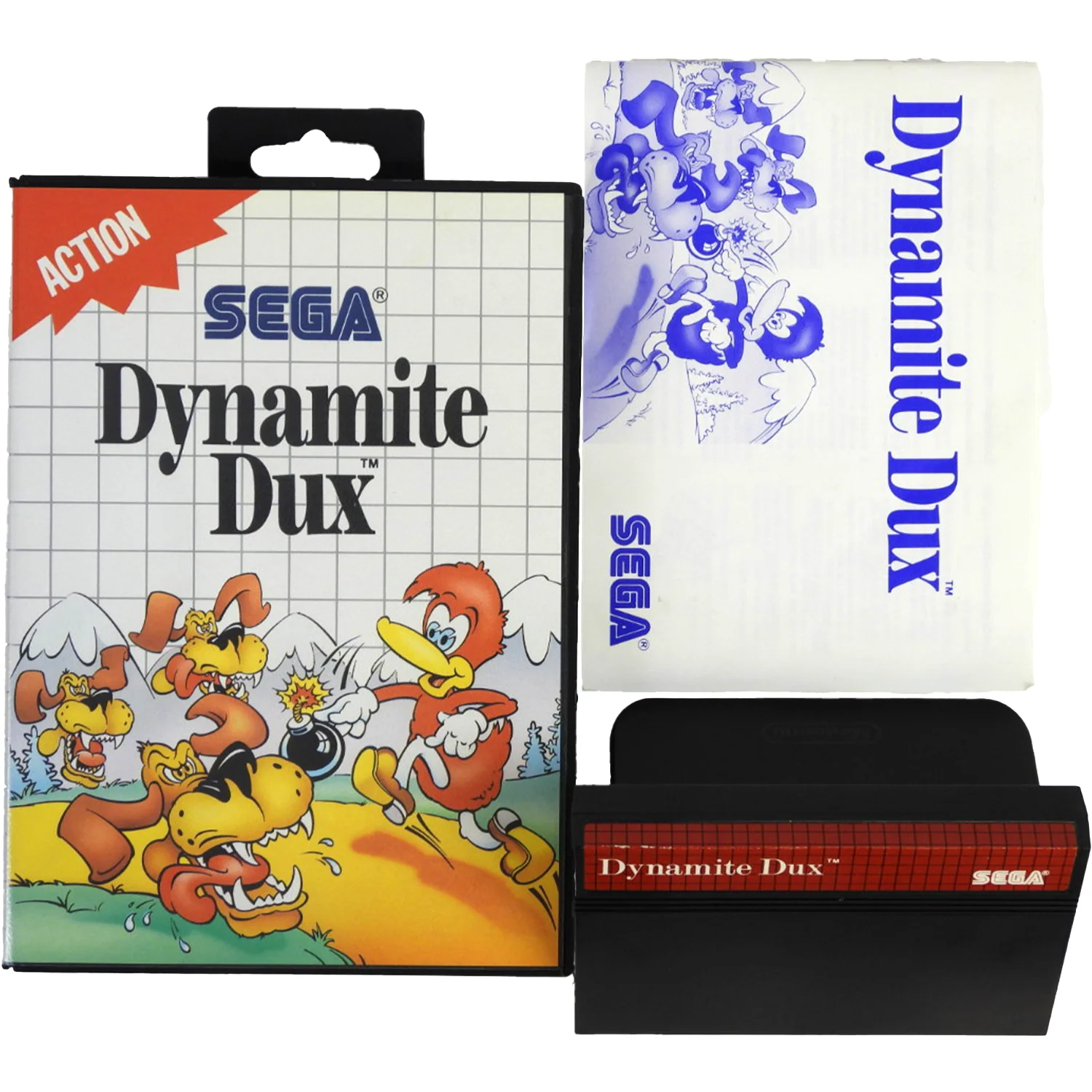 Capa do jogo Dynamite Dux para Master System
