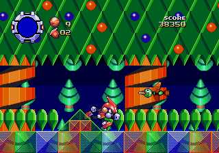 Pulseman gameplay Mega Drive