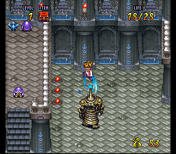 Terranigma gameplay SNES