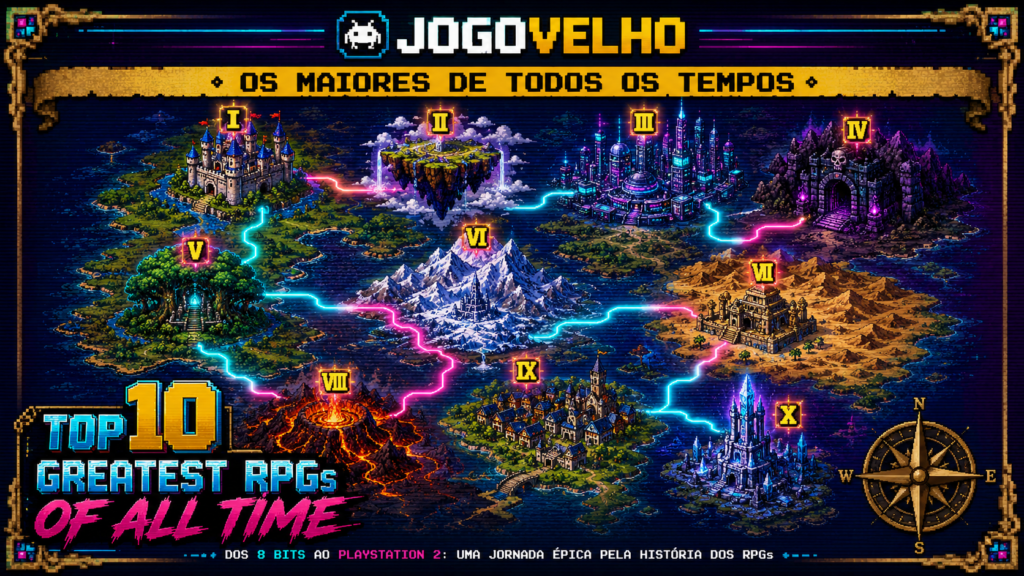 Os 10 maiores RPGs de todos os tempos