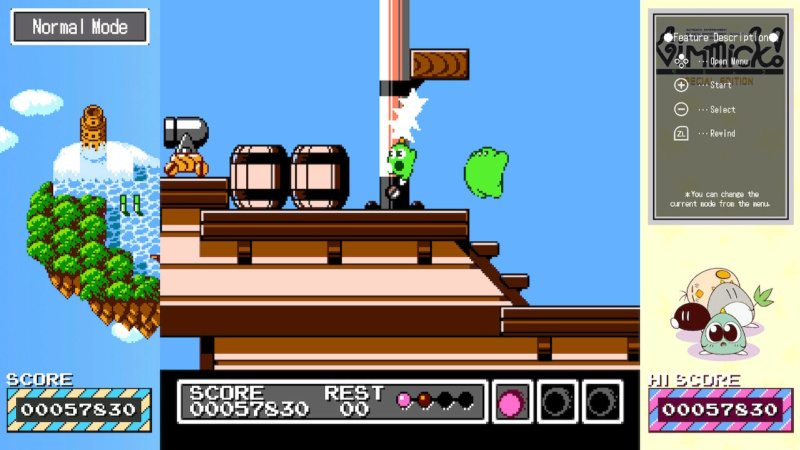 Gimmick! Famicom gameplay