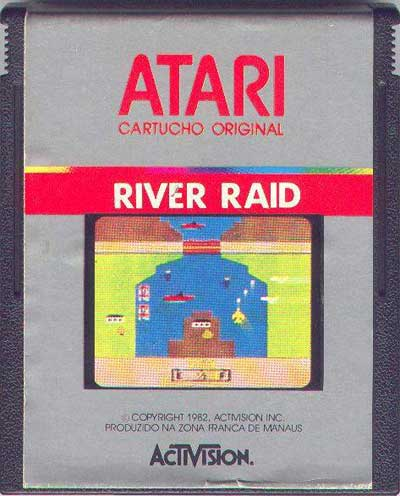 Cartucho de River Raid para Atari 2600