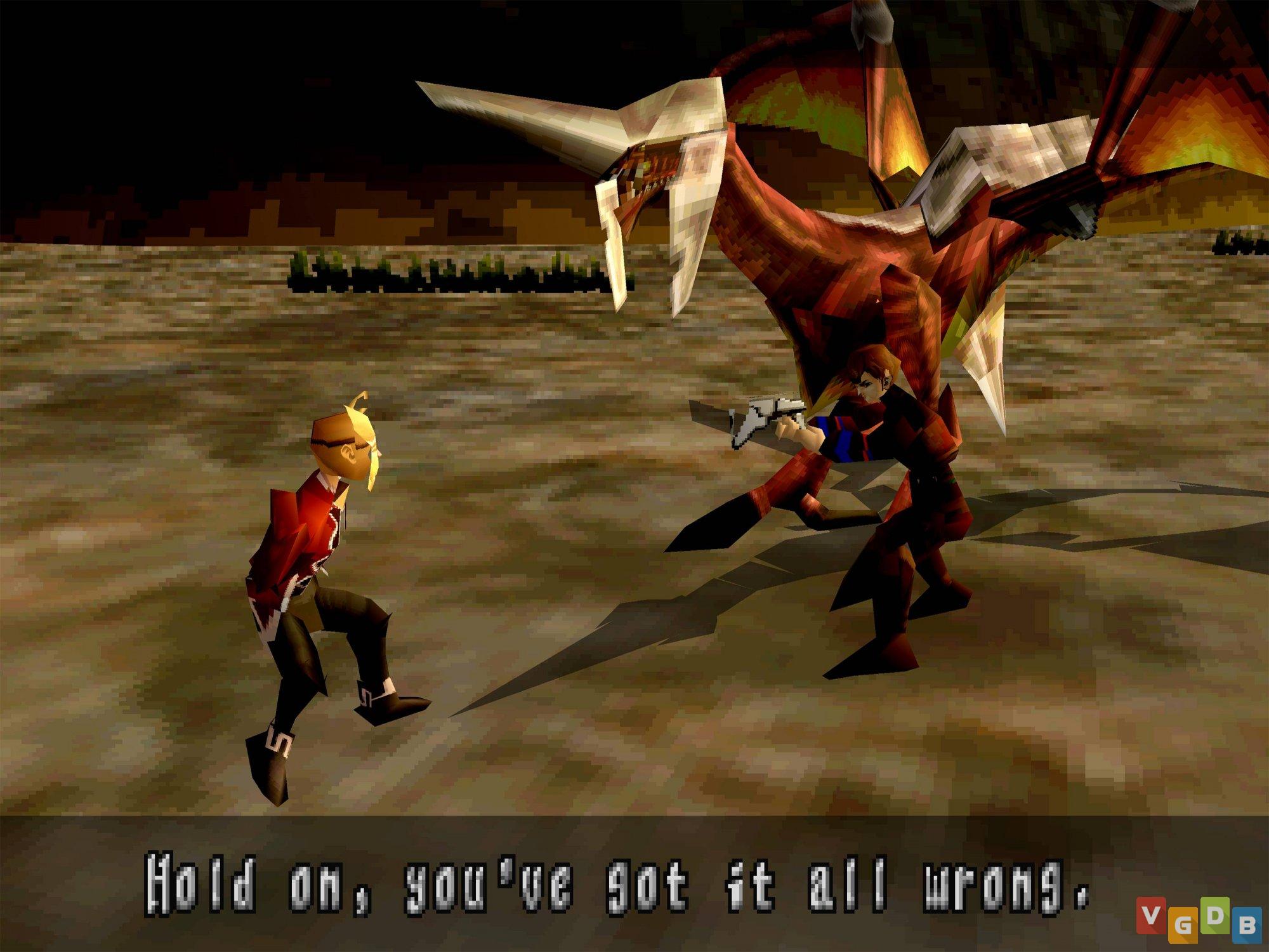 Gameplay de Panzer Dragoon Saga no Sega Saturn